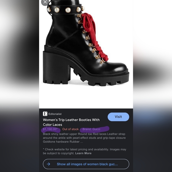 Designer boots - Picture 4 of 4